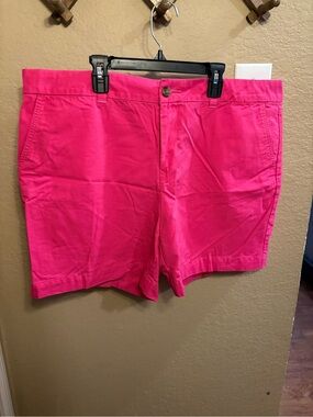 Tommy Hilfiger Women’s Pink Casual Shorts
